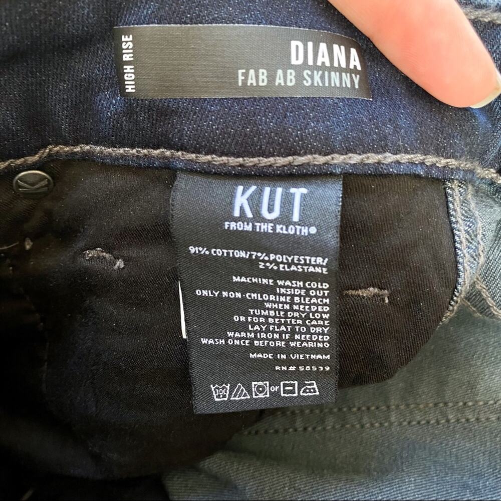 NWT Kut‎ From The Kloth Diana Fab Ab High Waisted Skinny Jeans - Picture 5 of 5